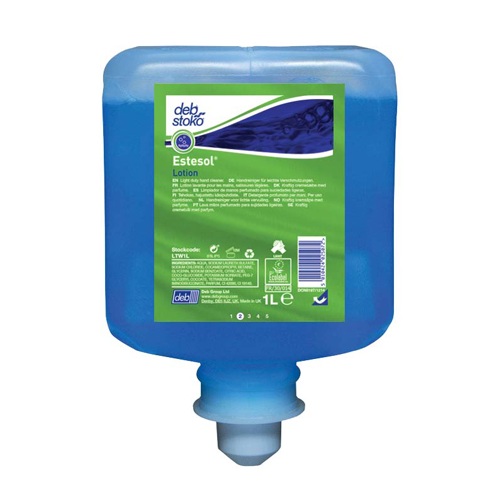 ESTESOL LOTION . Loción para la higiene de manos con perfume. 1L